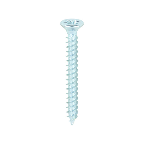 This is an image of Timco - Twin-Threaded Woodscrews - PZ - Double Countersunk - Zinc 4 x 1" - (200 PCS Box) 00041CWZ