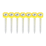This is an image of Timco - Collated Drywall Screws - PH - Bugle - Fine Thread - Zinc 3.5 x 42mm - (1000 PCS Box) 00042COLDZYS