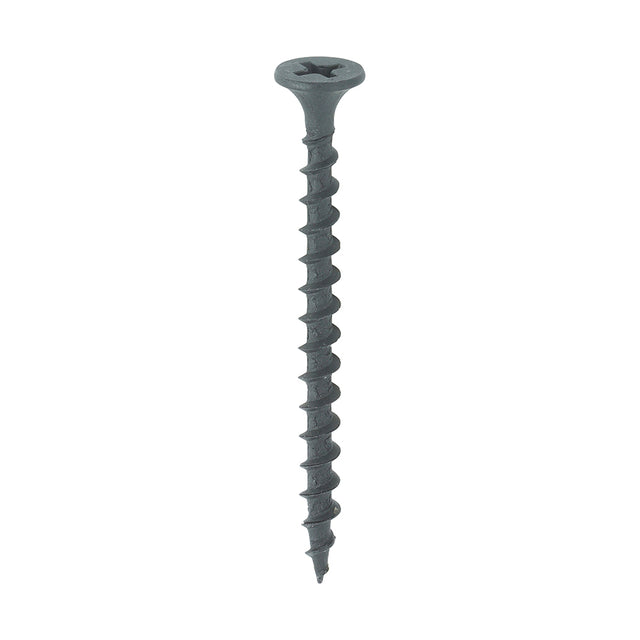 This is an image of Timco - Drywall Screws - PH - Bugle - Coarse Thread - Grey 3.5 x 50mm - (1000 PCS Box) 00050DRYC