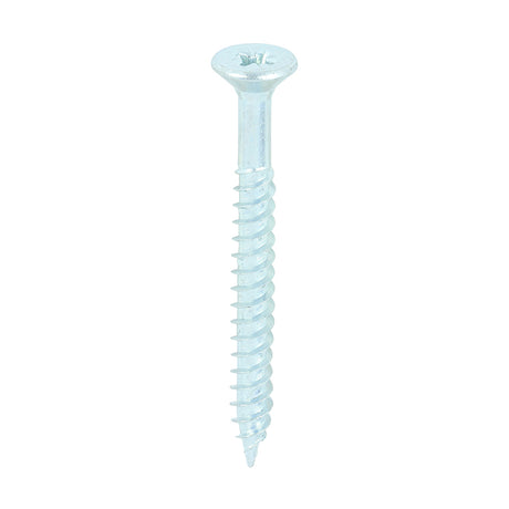 This is an image of Timco - Twin-Threaded Woodscrews - PZ - Double Countersunk - Zinc 10 x 2" - (200 PCS Box) 00102CWZ