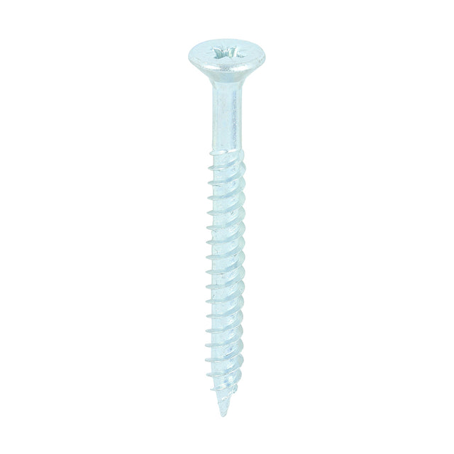 This is an image of Timco - Twin-Threaded Woodscrews - PZ - Double Countersunk - Zinc 10 x 2" - (200 PCS Box) 00102CWZ