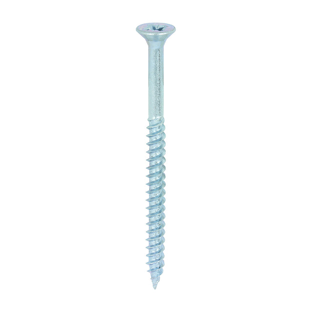 This is an image of Timco - Twin-Threaded Woodscrews - PZ - Double Countersunk - Zinc 12 x 3" - (6 PCS TIMpac) 00123CWZP