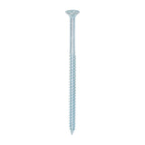 This is an image of Timco - Twin-Threaded Woodscrews - PZ - Double Countersunk - Zinc 12 x 4" - (4 PCS TIMpac) 00124CWZP