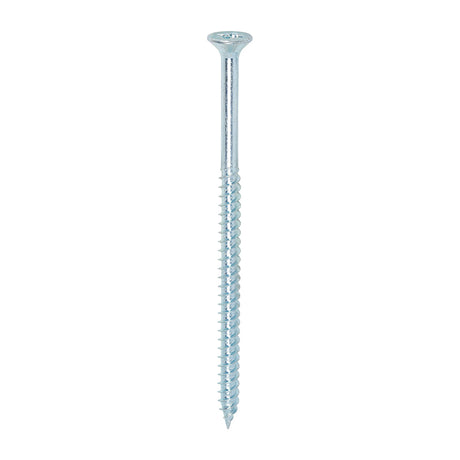 This is an image of Timco - Twin-Threaded Woodscrews - PZ - Double Countersunk - Zinc 12 x 4" - (4 PCS TIMpac) 00124CWZP