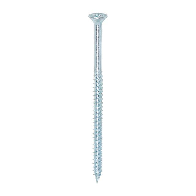 This is an image of Timco - Twin-Threaded Woodscrews - PZ - Double Countersunk - Zinc 12 x 4" - (4 PCS TIMpac) 00124CWZP