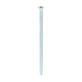 This is an image of Timco - Concrete Screws - TX - Flat Countersunk - Zinc 7.5 x 150mm - (100 PCS Box) 00150TCONZ