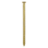 This is an image of Timco - Concrete Screws - TX - Flat Countersunk - Yellow 7.5 x 180mm - (100 PCS Box) 00180TCON
