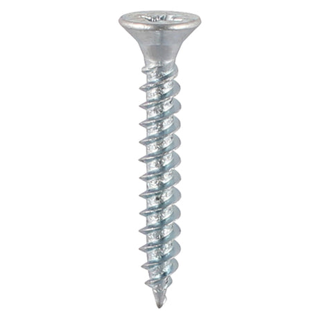 This is an image of Timco - Twin-Threaded Woodscrews - PZ - Double Countersunk - Zinc 5 x 5/8" - (200 PCS Box) 00558CWZ