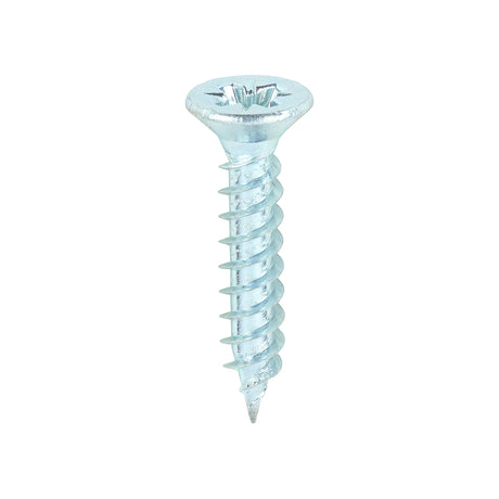 This is an image of Timco - Twin-Threaded Woodscrews - PZ - Double Countersunk - Zinc 6 x 3/4" - (200 PCS Box) 00634CWZ