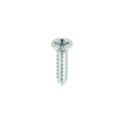 This is an image of Timco - Metal Tapping Screws - PZ - Countersunk - Self-Tapping - Zinc 6 x 5/8" - (200 PCS Box) 00658CCAZS