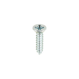 This is an image of Timco - Metal Tapping Screws - PZ - Countersunk - Self-Tapping - Zinc 6 x 5/8" - (200 PCS Box) 00658CCAZS