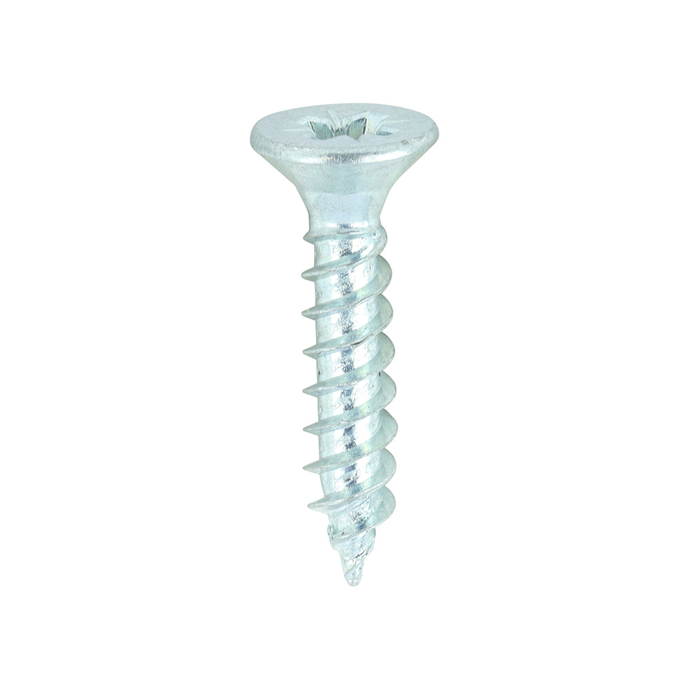 This is an image of Timco - Twin-Threaded Woodscrews - PZ - Double Countersunk - Zinc 7 x 3/4" - (200 PCS Box) 00734CWZ