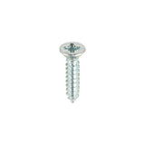 This is an image of Timco - Self-Tapping Screws - PZ - Countersunk - Zinc 8 x 3/4" - (200 PCS Box) 00834CCAZS