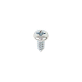 This is an image of Timco - Self-Tapping Screws - PZ - Pan - Zinc 8 x 3/8" - (200 PCS Box) 00838CPAZS