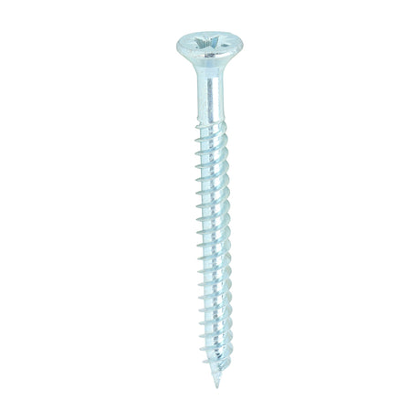 This is an image of Timco - Twin-Threaded Woodscrews - PZ - Double Countersunk - Zinc 6 x 1 1/2" - (200 PCS Box) 06112CWZ