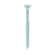 This is an image of Timco - Twin-Threaded Woodscrews - PZ - Double Countersunk - Zinc 6 x 1 3/4" - (200 PCS Box) 06134CWZ