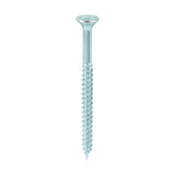 This is an image of Timco - Twin-Threaded Woodscrews - PZ - Double Countersunk - Zinc 6 x 1 3/4" - (200 PCS Box) 06134CWZ