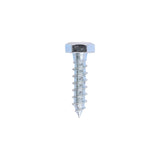 This is an image of Timco - Coach Screws - Hex - Zinc 6.0 x 25mm - (250 PCS Box) 0625CSC