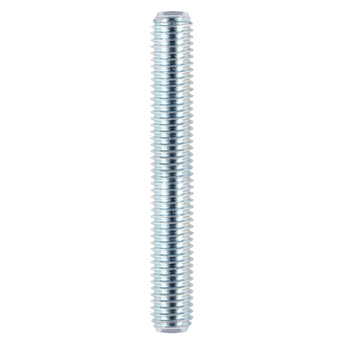 This is an image of Timco - Threaded Bars - Grade 4.8 - Zinc M6 x 300mm - (10 PCS Bundle) 06300TBZ