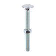 This is an image of Timco - Carriage Bolts & Hex Nuts - Zinc M6 x 65mm - (100 PCS Box) 0665CB
