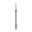 This is an image of Timco - Nylon Frame Fixing - PZ - Zinc 8.0 x 100mm - (100 PCS Box) 08100NFF