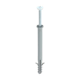 This is an image of Timco - Nylon Frame Fixing - PZ - Zinc 8.0 x 100mm - (100 PCS Box) 08100NFF