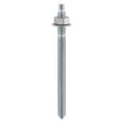 This is an image of Timco - Chemical Anchor Threaded Studs, Nuts & Washers - Zinc M8 x 110mm (10 PCS Box) PCS08110CS
