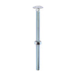 This is an image of Timco - Carriage Bolts & Hex Nuts - Zinc M8 x 130mm - (50 PCS Box) 08130CB