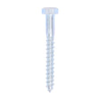 This is an image of Timco - Coach Screws - Hex - Zinc 8.0 x 70mm - (100 PCS Box) 0870CSC