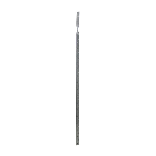 This is an image of Timco - Restraint Straps - Heavy Duty - Twisted - Galvanised 900/100mm 1000TRSH