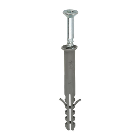 This is an image of Timco - Nylon Frame Fixing - PZ - Zinc 10.0 x 80mm - (100 PCS Box) 10080NFF