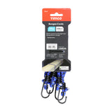 This is an image of Timco - Bungee Cords - Standard Duty Dia.8mm x 100cm (2 Pieces Bag) 100BUN
