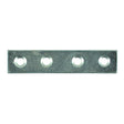 This is an image of Timco - Mending Plates - Zinc 100 x 16 (4 Pieces TIMpac) 100MPLP