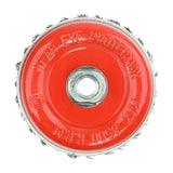 This is an image of Timco - Angle Grinder Cup Brush - Twisted Knot Steel Wire 100mm (1 Each Box) 100TCT
