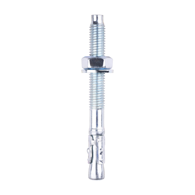 This is an image of Timco - Throughbolts - Zinc M10 x 100mm - (18 PCS TIMbag) 10100TBB