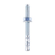 This is an image of Timco - Throughbolts - Zinc M10 x 100mm - (50 PCS Box) 10100TB