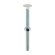 This is an image of Timco - Carriage Bolts & Hex Nuts - Zinc M10 x 130mm - (25 PCS Box) 10130CB