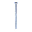This is an image of Timco - Coach Screws - Hex - Zinc 10.0 x 130mm - (50 PCS Box) 10130CSC