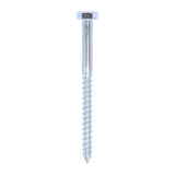 This is an image of Timco - Coach Screws - Hex - Zinc 10.0 x 130mm - (50 PCS Box) 10130CSC