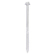 This is an image of Timco - Heavy Duty Timber Screws - Hex - Exterior - Silver 10 x 130mm - (10 PCS TIMbag) 10130INI