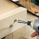 This is an image of Timco - Heavy Duty Timber Screws - Hex - Exterior - Silver 10 x 130mm - (10 PCS TIMbag) 10130INI