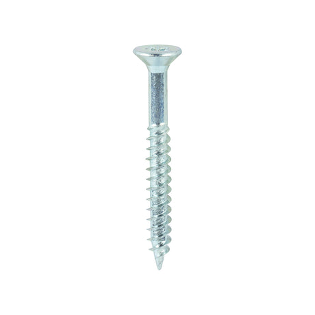 This is an image of Timco - Twin-Threaded Woodscrews - PZ - Double Countersunk - Zinc 10 x 1 3/4" - (200 PCS Box) 10134CWZ
