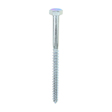This is an image of Timco - Coach Screws - Hex - Zinc 10.0 x 150mm - (25 PCS Box) 10150CSC