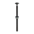 This is an image of Timco - Carriage Bolts Hex Nuts & Form A Washers - Dome - Exterior - Green M10 x 160mm - (10 PCS Bag) 10160INCB