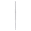 This is an image of Timco - Heavy Duty Timber Screws - Hex - Exterior - Silver 10 x 200mm - (10 PCS TIMbag) 10200INI