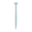 This is an image of Timco - Twin-Threaded Woodscrews - PZ - Round - Zinc 10 x 2 1/2" - (200 PCS Box) 10212CRWZ