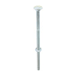 This is an image of Timco - Carriage Bolts & Hex Nuts - Zinc M10 x 220mm - (10 PCS Box) 10220CB