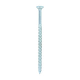 This is an image of Timco - Twin-Threaded Woodscrews - PZ - Double Countersunk - Zinc 10 x 3 1/2" - (100 PCS Box) 10312CWZ