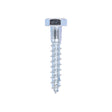 This is an image of Timco - Coach Screws - Hex - Zinc 10.0 x 60mm - (100 PCS Box) 1060CSC