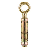 This is an image of Timco - Forged Eyes with Shield Anchors - Yellow M10 - (2 PCS TIMpac) 10EYEP
